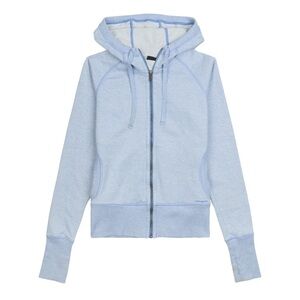 Patagonia Light Blue Full-Zip Cloudstack Hoodie sweatshirt